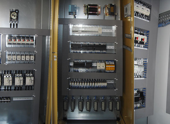 Electrical of cold pier machine